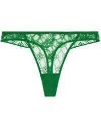 Aubade - Losing My Mind Embroidered Thong - Lyst