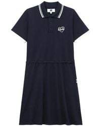 Chocoolate - Robe Évasée À Motif De Cœurs - Lyst