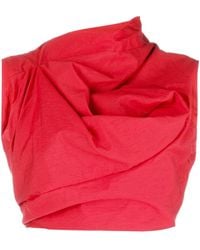 Acne Studios - Sleeveless Cropped Top - Lyst