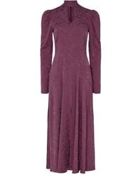 Temperley London - Madame Floral-Pattern Midi Dress - Lyst