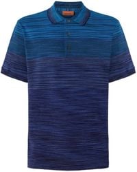 Missoni - Ombre Striped Polo Shirt - Lyst