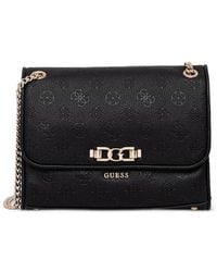 Guess - Anise Logo-Embossed Shoulder Bag - Lyst