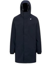 K-Way - Thomas Bonded Coat - Lyst
