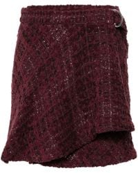 IRO - Bouclé Mini Skirt - Lyst