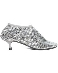 Christopher Esber - Zapatos con tacón de 50 mm y aplique de cristal - Lyst