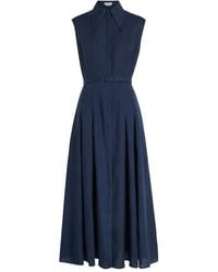 Gabriela Hearst - Durand Belted Linen Shirt Dress - Lyst