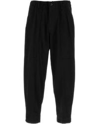 Yohji Yamamoto - Patch-Pocket Cotton Trousers - Lyst