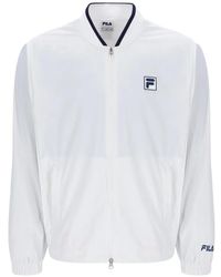 Fila - Jacke Mit Logo-Patch - Lyst