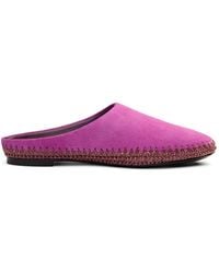 Simon Miller - Riad Whipstitch-Trim Mules - Lyst