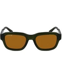 Lacoste - Square-Frame Sunglasses - Lyst