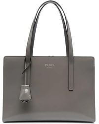 Prada - Borsa A Mano Re-Edition Grande - Lyst