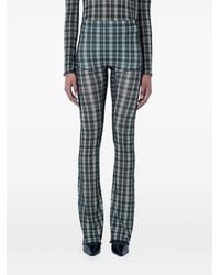 KNWLS - Geruite Legging - Lyst