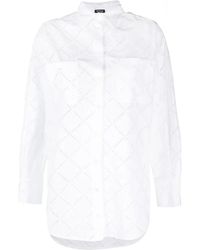 Kiton - Perforierter Pullover - Lyst