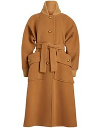 Patou - Mantel Mit Bindegürtel - Lyst