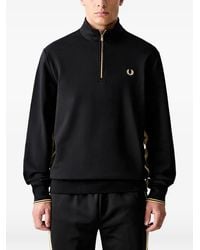 Fred Perry - Pull À Col Zippé - Lyst
