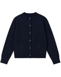 Seventy - Button-Up Patch-Pocket Cardigan - Lyst