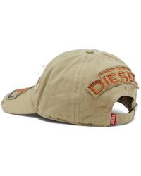 DIESEL C-Arson Cap in Black for Men | Lyst