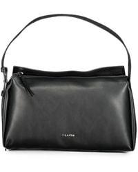 Calvin Klein - Logo-Jacquard Satchel Tote Bag - Lyst