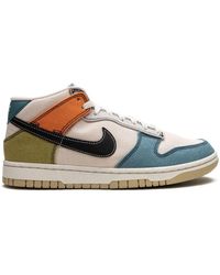Nike - Dunk Mid "pale Ivory/multicolor" Sneakers - Lyst