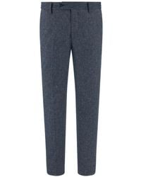 BOGGI - Elasticated-Side Trousers - Lyst