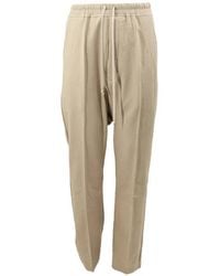 Rick Owens - Pantalon Sarouel À Lien De Resserrage - Lyst