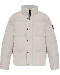 Canada Goose - Wattierte Jacke mit Druckknöpfen - Lyst
