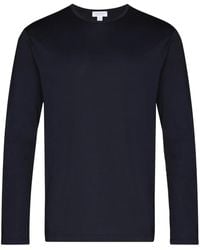 Sunspel - Long-Sleeve T-Shirt - Lyst