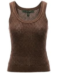 Toccin - Andy Open-Knit Tank Top - Lyst
