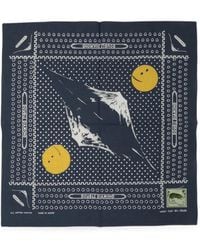 Kapital - Fastcolor Selvedge Graphic-Print Cotton Scarf - Lyst