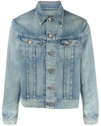 RRL - Jeansjacke Mit Knopfleiste - Lyst