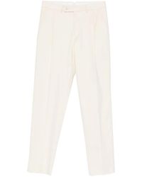 Caruso - Pleated Tailored Trousers - Lyst