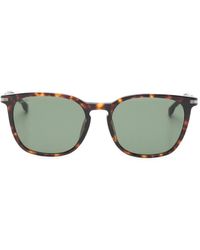 BOSS - Tortoiseshell-Effect Square-Frame Sunglasses - Lyst