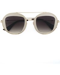 Gucci - Sonnenbrille mit eckigen Gläsern - Lyst