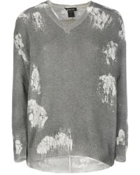Avant Toi - Pull En Cachemire À Col V - Lyst