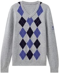 Pringle of Scotland - Pullover mit Argyle-Muster - Lyst