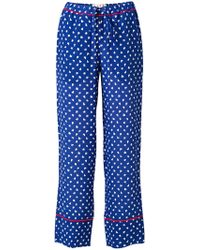 Marni Pantaloni pigiama stampati - Blu