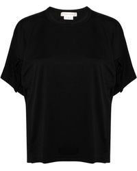 Comme des Garçons - Gathered-detail Crew-neck T-shirt - Lyst