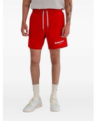 Murphy & Nye - Logo-Print Drawstring Swim Shorts - Lyst