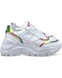Versace Jeans Couture - Sneakers Mit Holografischem Detail - Lyst