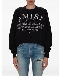 Amiri - Logo-Embroidered Jumper - Lyst