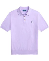 Polo Ralph Lauren - Signature Polo Pony Motif-Embroidered Polo-Collar Polo Shirt - Lyst
