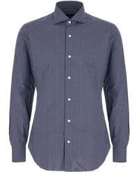 Barba Napoli - パターン ロングスリーブシャツ - Lyst