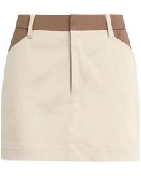 FAVORITE DAUGHTER - Monica Panelled Mini Skirt - Lyst