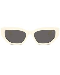 Burberry - Geometric-Frame Sunglasses - Lyst