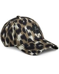 Fusalp - Leopard-Print Baseball Cap - Lyst
