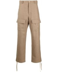 KENZO - Logo-Patch Cargo Trousers - Lyst