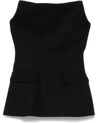 Ioana Ciolacu - Top Mit Corsage - Lyst