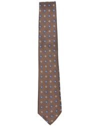 Canali - Geometrisch Gemusterte Krawatte - Lyst