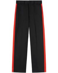 Palm Angels - X Haas Moneygram Racing Stripe-Detail Trousers - Lyst