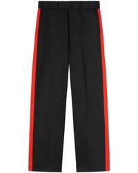 Palm Angels - X Haas Moneygram Racing Stripe-Detail Trousers - Lyst